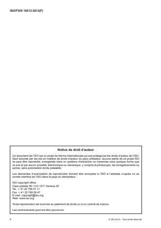 ISO 10512:2012 ISO 10512:2012 - Écrous hexagonaux normaux autofreinés (a anneau non métallique) a filetage métrique a pas fin -- Classes de qualité 6, 8 et 10 - Page 2 preview