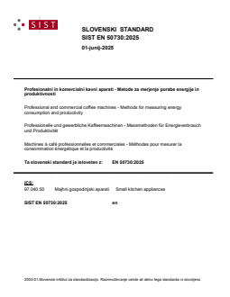 EN 50730:2025 - BARVE - Page 1 preview