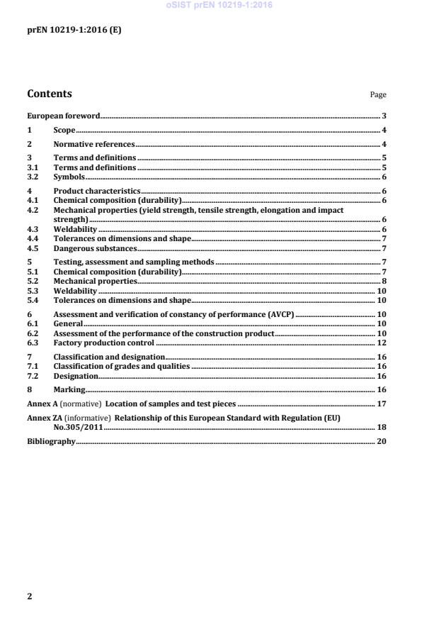 prEN 103XY prEN 10219-1:2016 - Page 4 preview