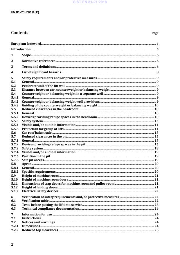 EN 81-21:2018 EN 81-21:2018 - Page 4 preview