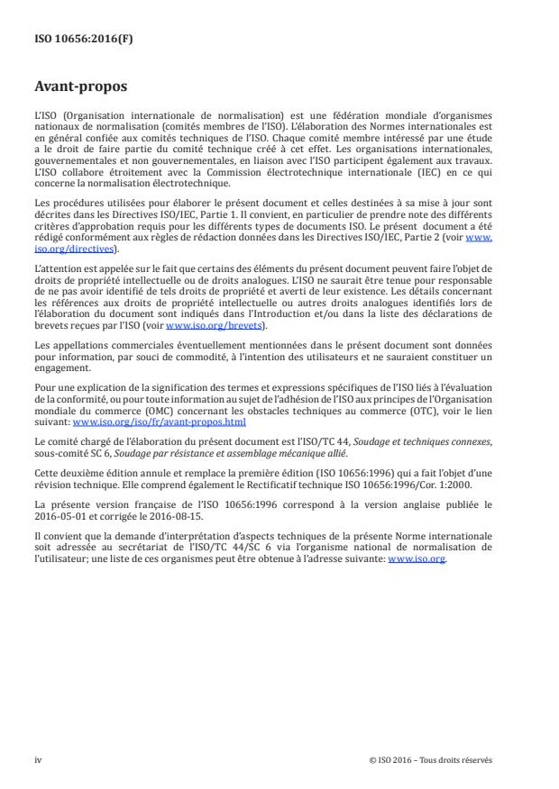 ISO 10656:2016 ISO 10656:2016 - Matériel de soudage par résistance -- Transformateurs -- Transformateurs incorporés pour pinces a souder - Page 4 preview
