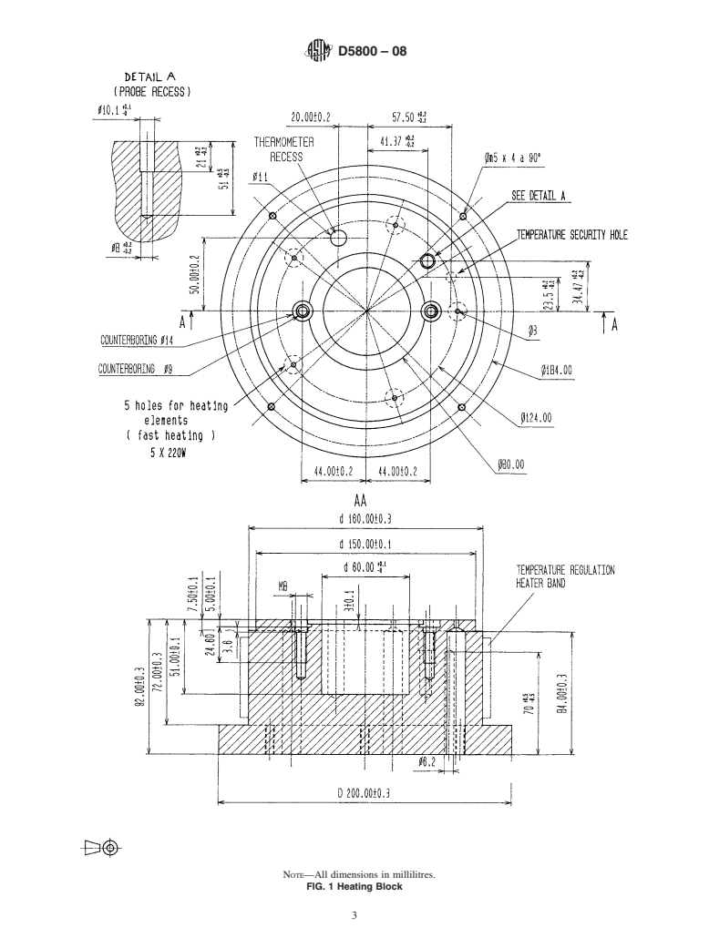 ASTM D5800-08 - Standard Test Method for Evaporation Loss of Lubricating Oils by the Noack Method