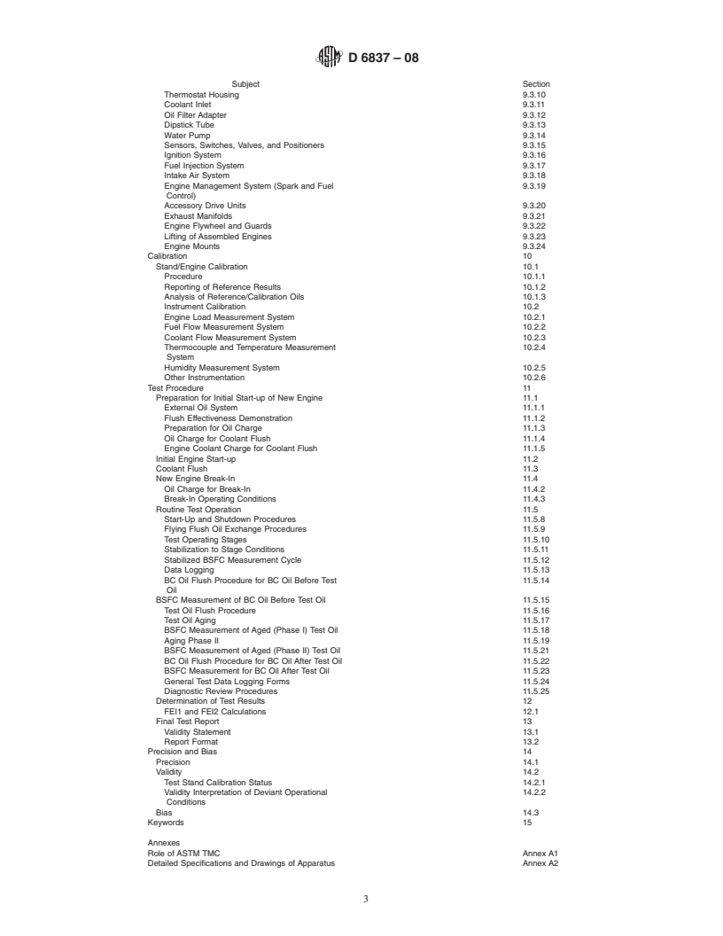 REDLINE ASTM D6837-08 - Standard Test Method for Measurement of Effects of Automotive Engine Oils on Fuel Economy of Passenger Cars and Light-Duty Trucks in Sequence VIB Spark Ignition Engine