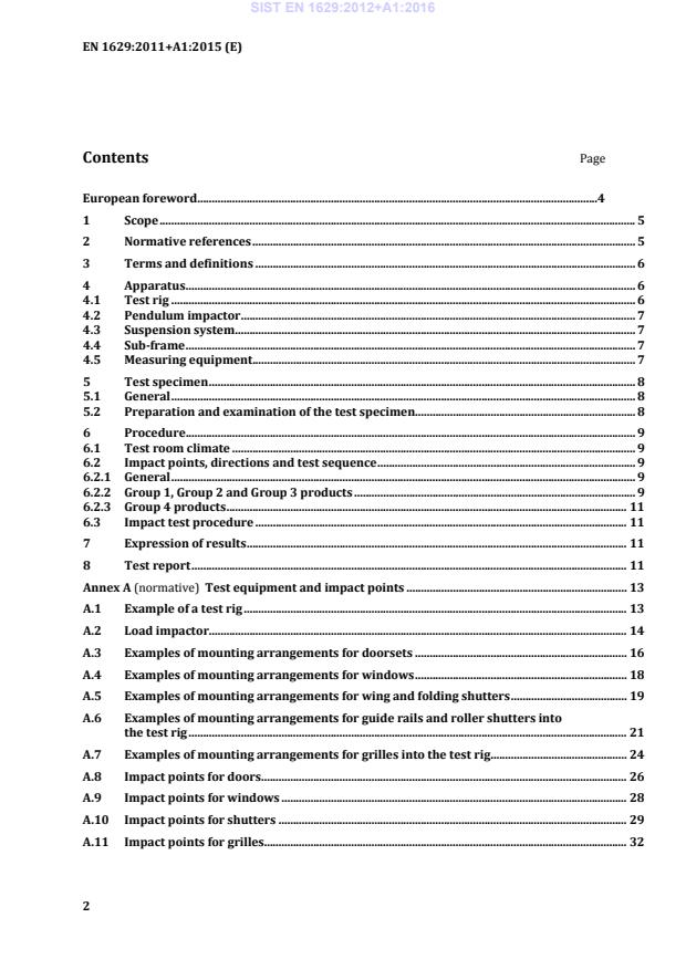 EN 1629:2011+A1:2015 EN 1629:2012+A1:2016 - Page 4 preview