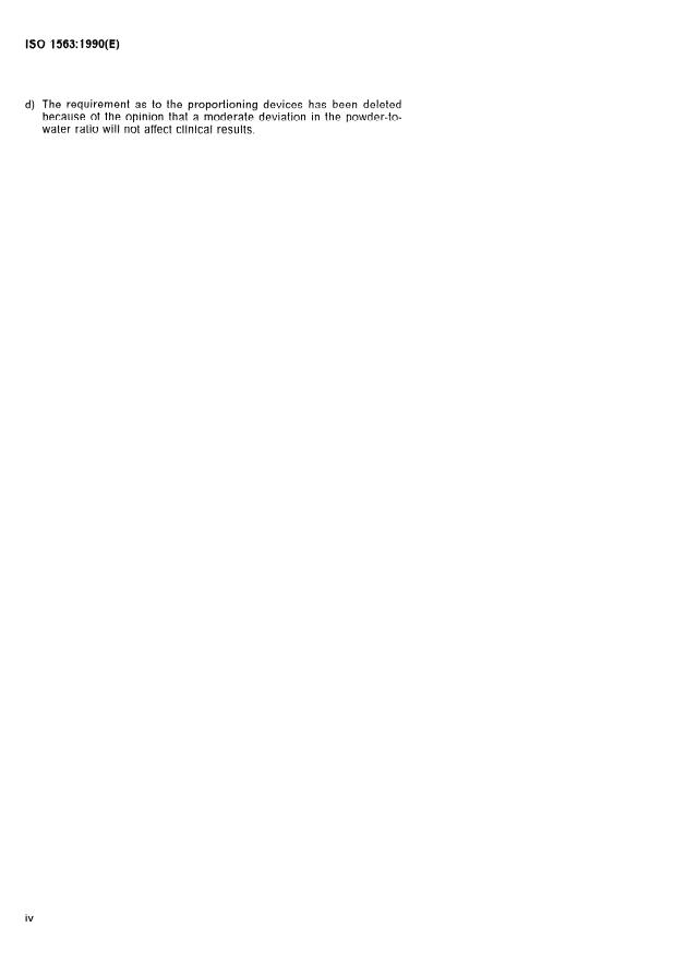 ISO 1563:1990 ISO 1563:1990 - Dental alginate impression material - Page 4 preview