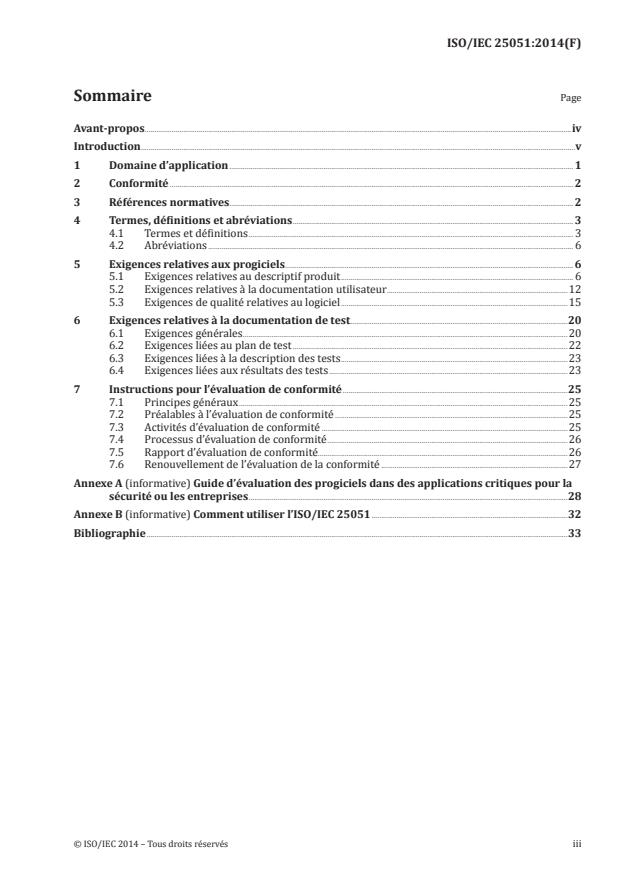 ISO/IEC 25051:2014 - Ingénierie du logiciel -- Exigences de qualité pour le logiciel et son évaluation (SQuaRE) -- Exigences de qualité pour les progiciels et instructions d'essai