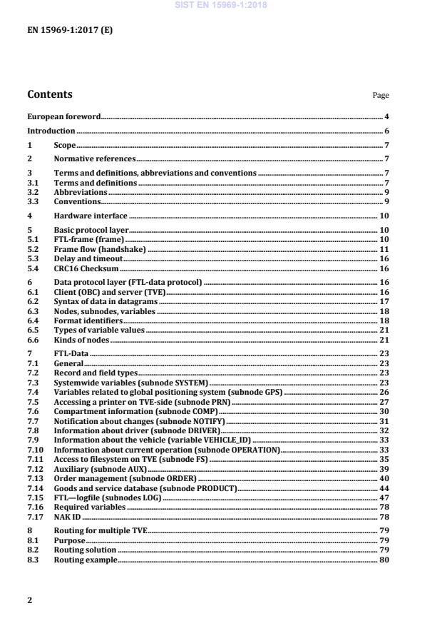 EN 15969-1:2017 EN 15969-1:2018 - Page 4 preview
