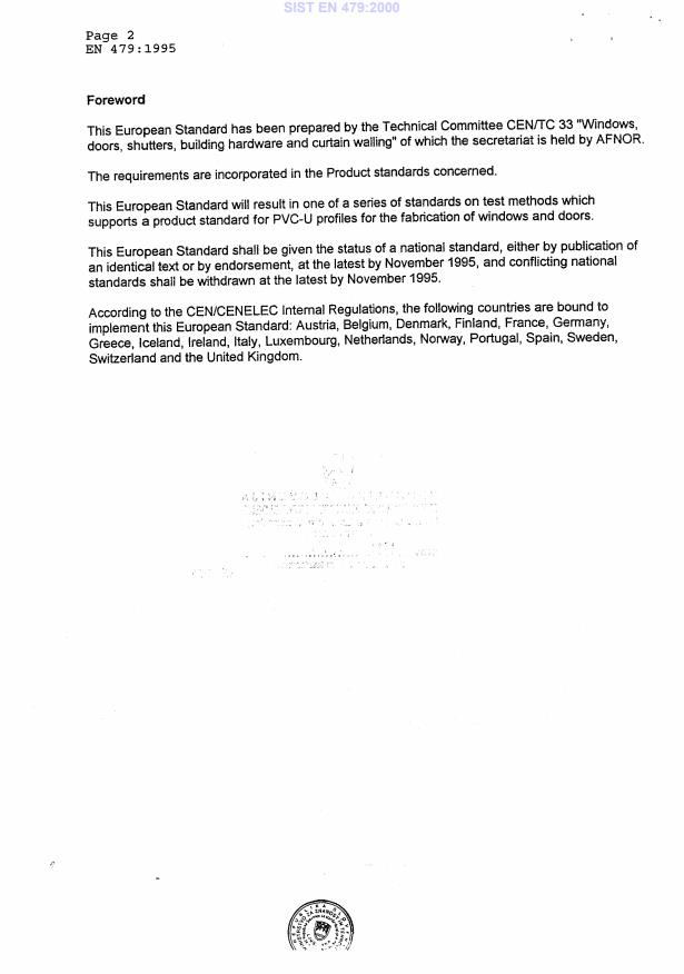 EN 479:1995 EN 479:2000 - Page 4 preview