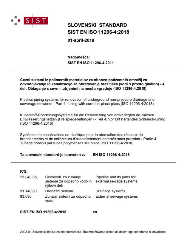 EN ISO 11296-4:2018