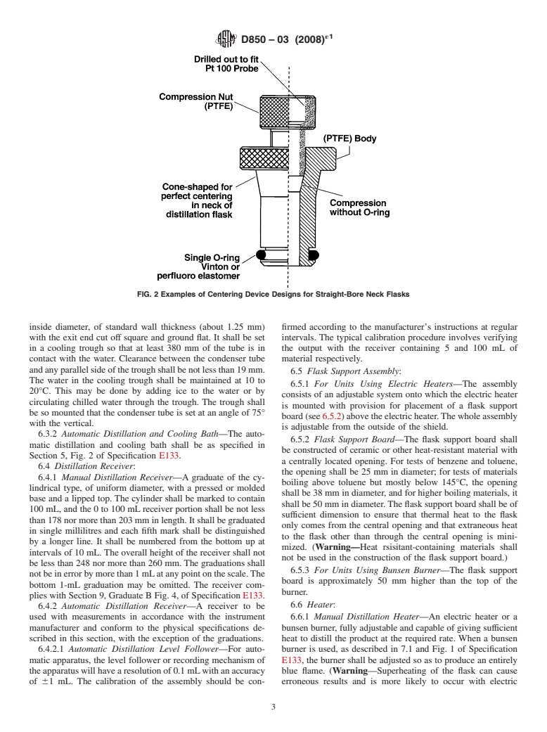 ASTM D850-03(2008)e1 - Standard Test Method for Distillation of Industrial Aromatic Hydrocarbons and Related Materials