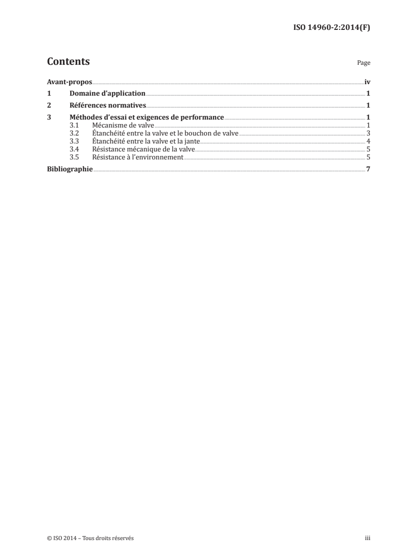 ISO 14960-2:2014 - Pneumatiques sans chambre — Valves et composants — Partie 2: Méthodes d'essai pour les valves à visser
Released:10/29/2014