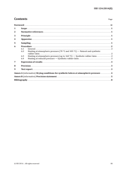 ISO 124:2014 ISO 124:2014 - Latex, rubber — Determination of total solids content
Released:12. 03. 2014 - Page 3 preview