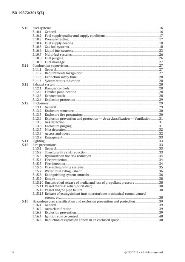 ISO 19372:2015 ISO 19372:2015 - Microturbines applications -- Safety - Page 4 preview