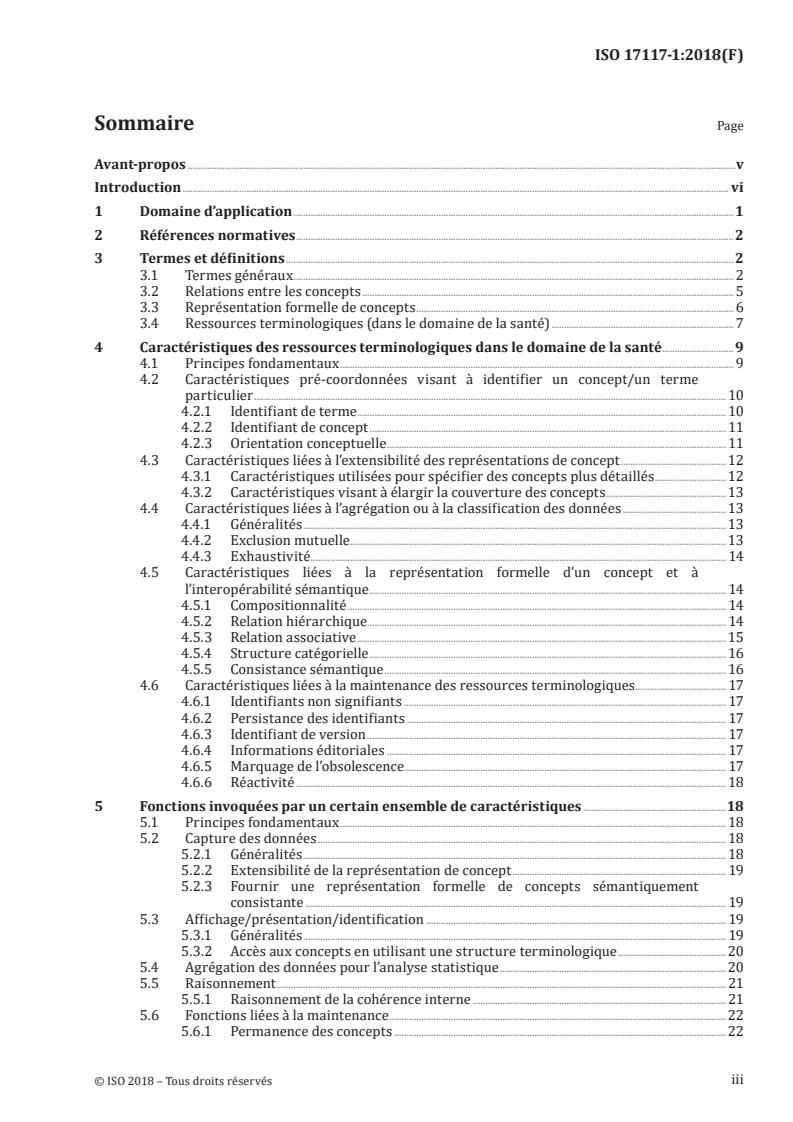 ISO 17117-1:2018 - Informatique de santé — Ressources terminologiques — Partie 1: Caractéristiques
Released:31. 08. 2023