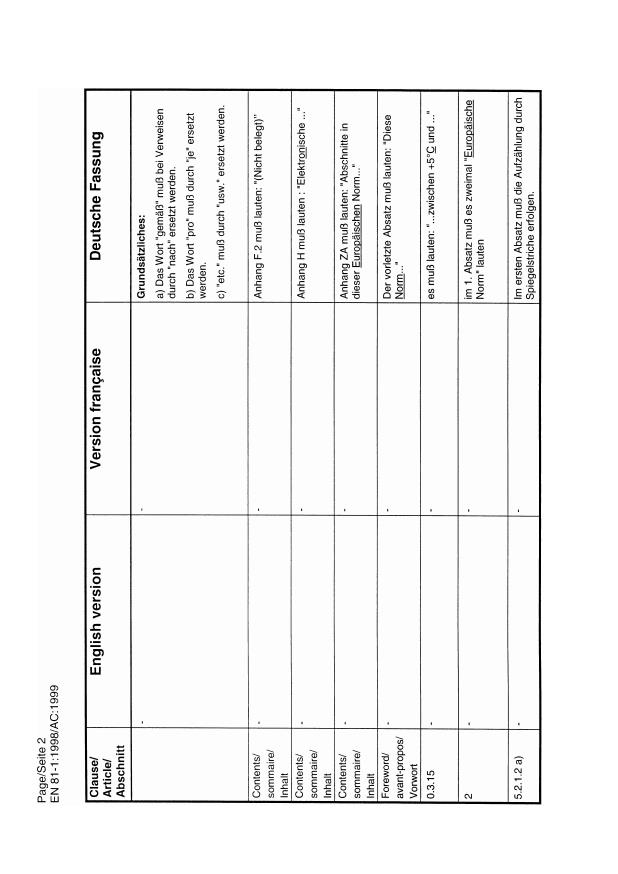 EN 81-1:1998/AC:1999 EN 81-1:1999/AC:2003 - Page 4 preview