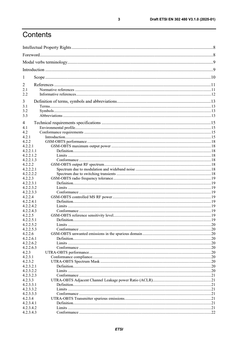 ETSI EN 302 480 V3.1.0 (2025-01) - Mobile Communication On Board Aircraft (MCOBA) systems; Harmonised Standard for access to radio spectrum