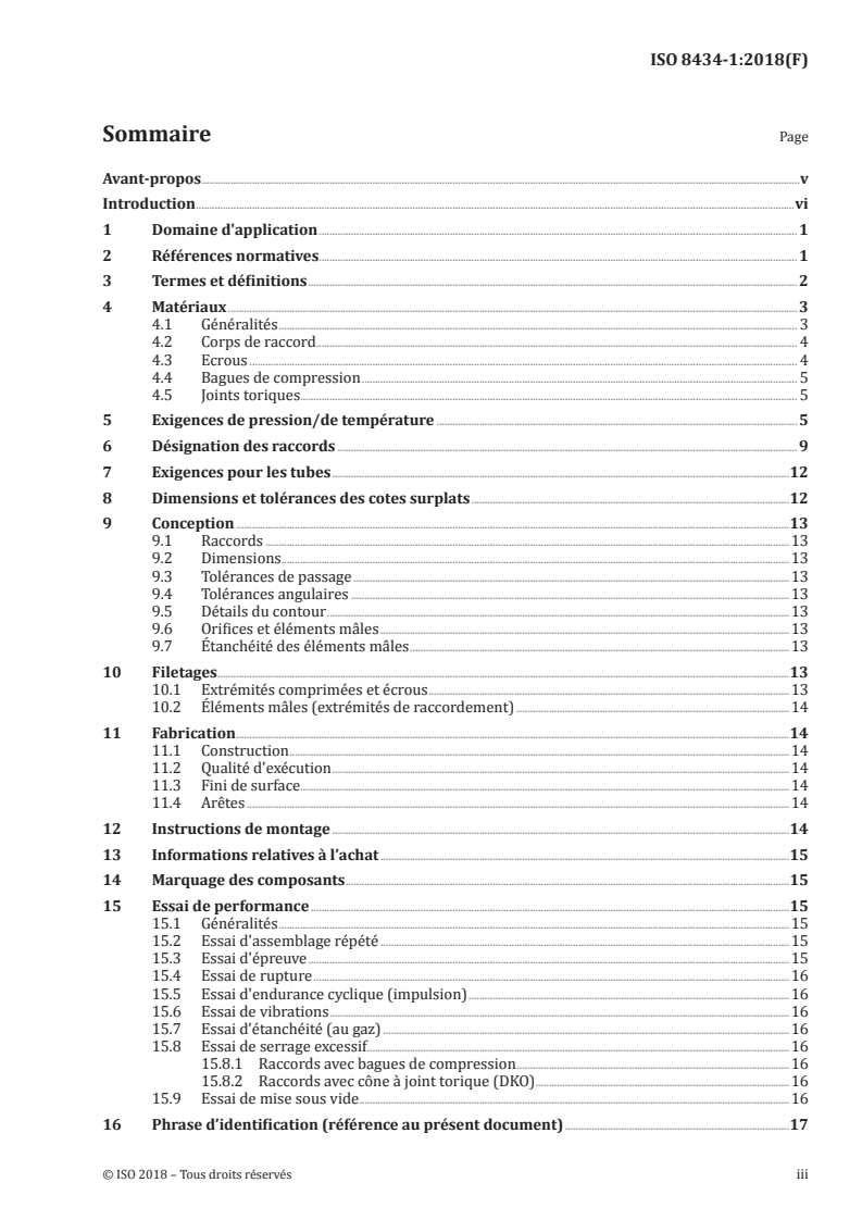 ISO 8434-1:2018 ISO 8434-1:2018 - Raccordements de tubes métalliques pour transmissions hydrauliques et pneumatiques et applications générales — Partie 1: Raccords coniques à 24°
Released:10/25/2018