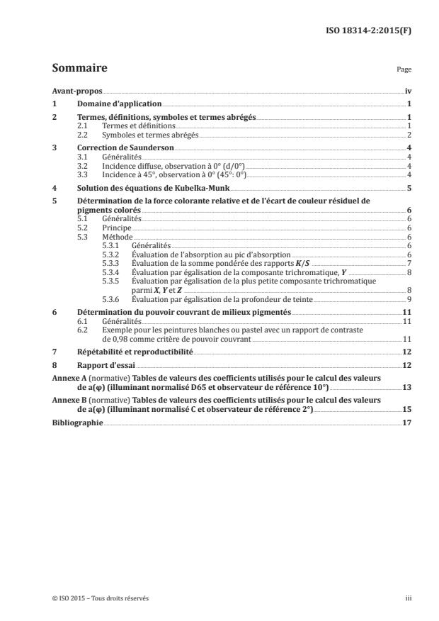 ISO 18314-2:2015 - Analyse colorimétrique