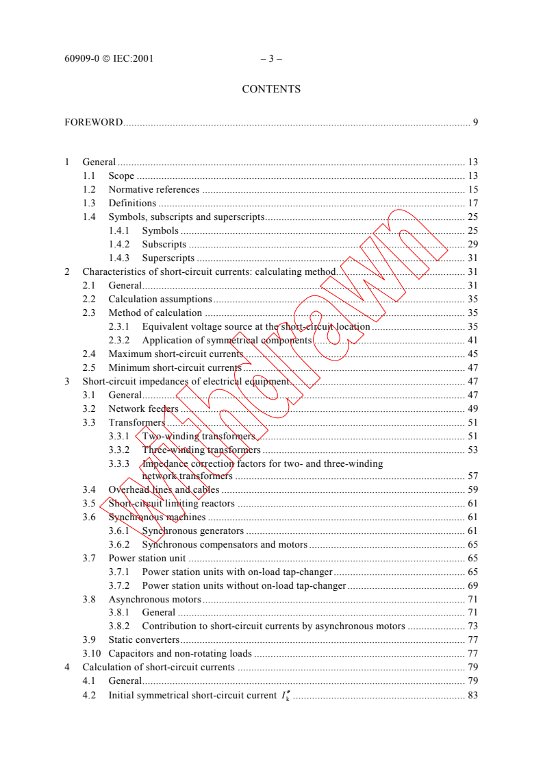 IEC 60909-0:2001 IEC 60909-0:2001 - Short-circuit currents in three-phase a.c. systems - Part 0: Calculation of currents
Released:7/10/2001 - Page 4 preview