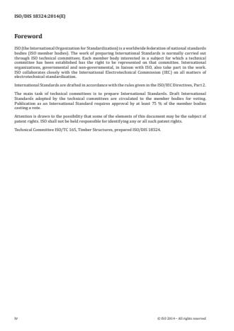 ISO 18324:2016 ISO 18324:2016 - Timber structures -- Test methods -- Floor vibration performance - Page 4 preview