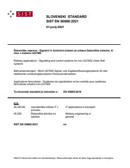 EN 50668:2021 - Page 1 preview