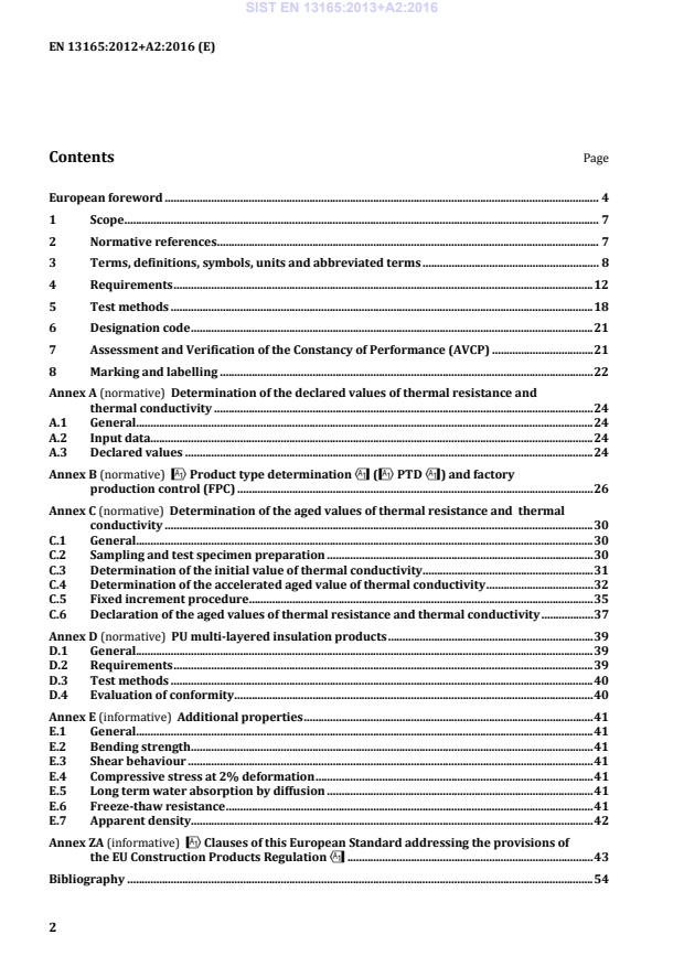 SIST EN 13165:2013+A2:2016 SIST EN 13165:2013+A2:2016 - Page 4 preview