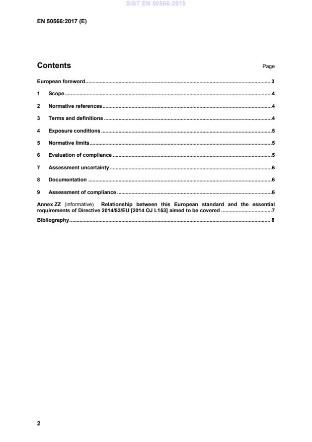 SIST EN 50566:2018 SIST EN 50566:2018 - Page 4 preview
