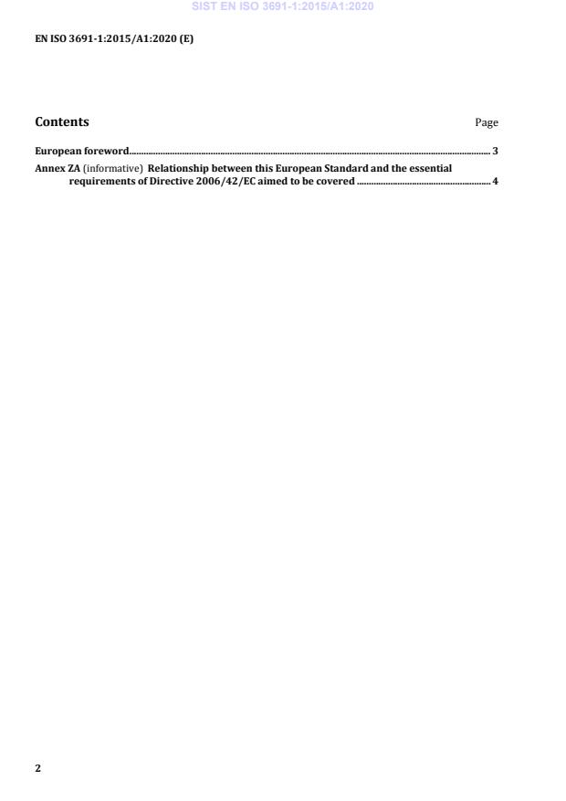 EN ISO 3691-1:2015/A1:2020 EN ISO 3691-1:2015/A1:2020 - Page 4 preview
