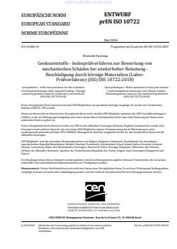 prEN ISO 10722:2018 - Page 3 preview