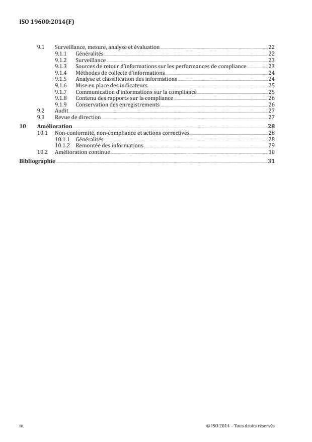 ISO 19600:2014 ISO 19600:2014 - Systemes de management de la compliance -- Lignes directrices - Page 4 preview