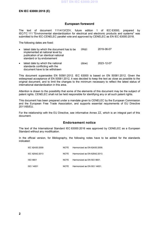 SIST EN IEC 63000:2019 SIST EN IEC 63000:2019 - Page 4 preview