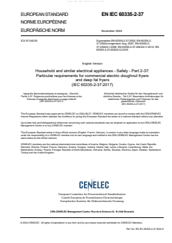EN IEC 60335-2-37:2025 - BARVE - Page 3 preview