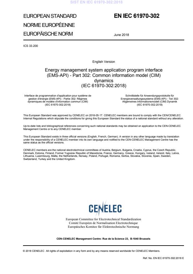 EN IEC 61970-302:2018 - BARVE