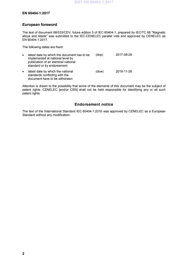 EN 60404-1:2017 EN 60404-1:2017 - Page 4 preview