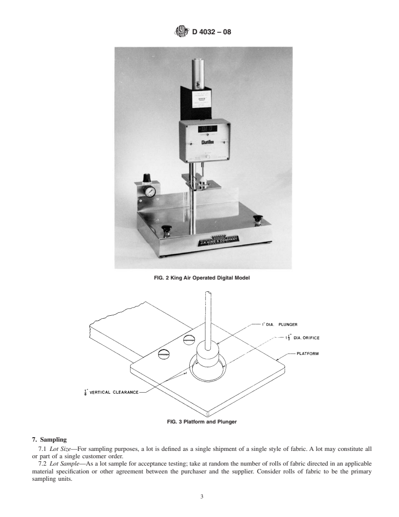 REDLINE ASTM D4032-08 - Standard Test Method for Stiffness of Fabric by the Circular Bend Procedure