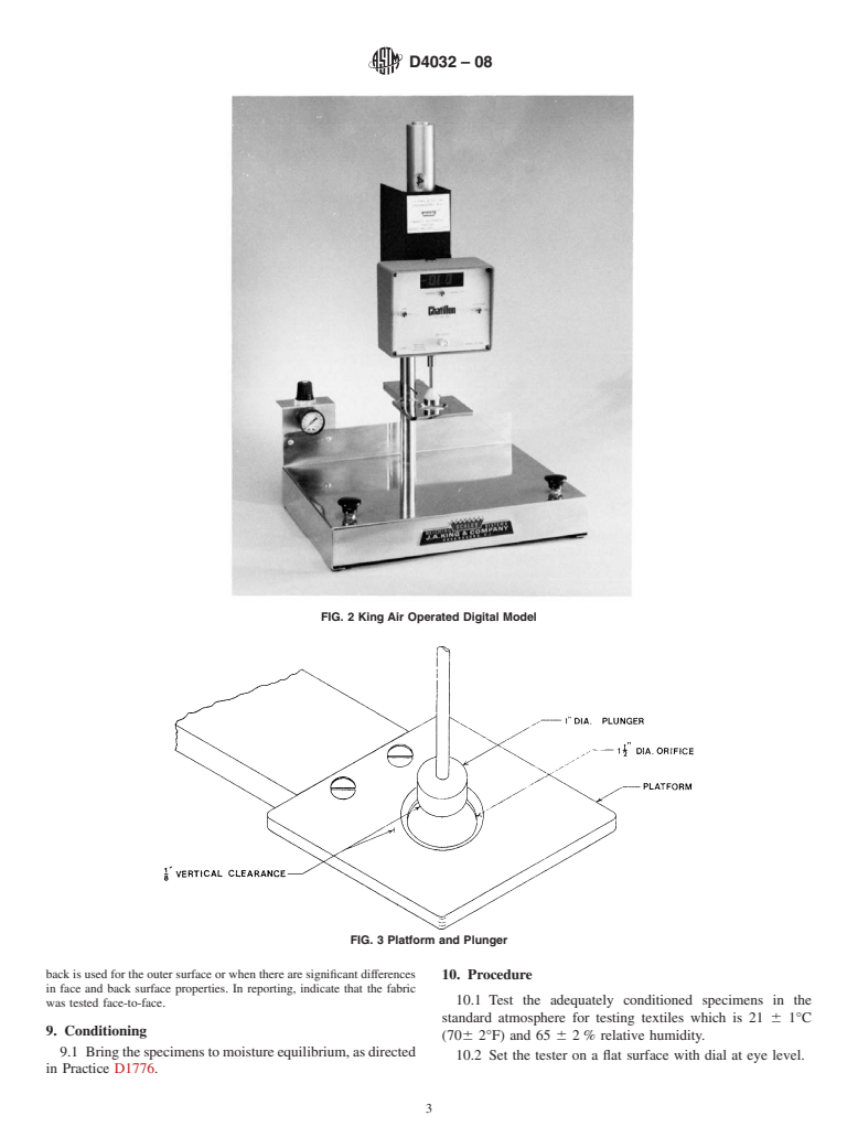 ASTM D4032-08 - Standard Test Method for Stiffness of Fabric by the Circular Bend Procedure