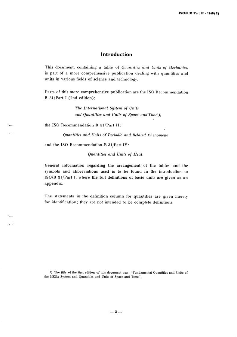 ISO/R 31-3:1960 - Title missing - Legacy paper document
Released:1/1/1960