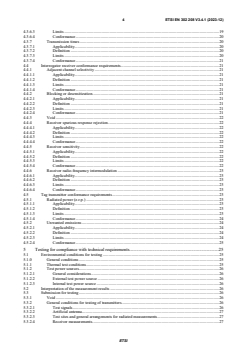 SIST EN 302 208 V3.4.1:2024 ETSI EN 302 208 V3.4.1 (2023-12) - Radio Frequency Identification Equipment operating in the band 865 MHz to 868 MHz with power levels up to 2 W and in the band 915 MHz to 921 MHz with power levels up to 4 W; Harmonised Standard for access to radio spectrum - Page 4 preview