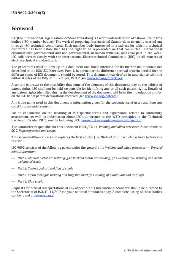 ISO 9692-3:2016 ISO 9692-3:2016 - Welding and allied processes -- Types of joint preparation - Page 4 preview