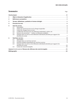 ISO 4302:2016 - Appareils de levage à charge suspendue — Évaluation des charges dues au vent
Released:9/19/2016 - Page 3 preview
