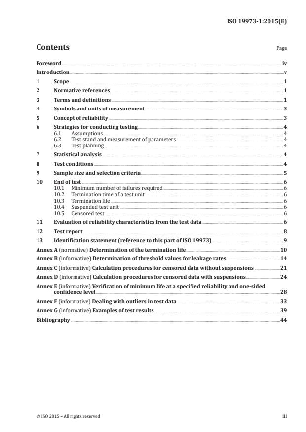 ISO 19973-1:2015 - Pneumatic fluid power -- Assessment of component reliability by testing