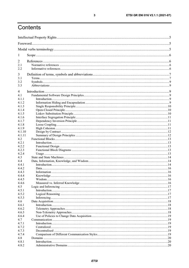 ETSI GR ENI 016 V2.1.1 (2021-07) - Experiential Networked Intelligence (ENI); Functional Concepts for Modular System Operation