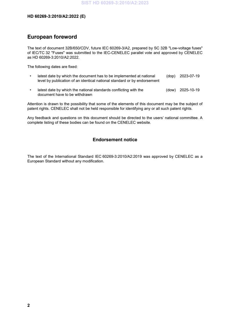 HD 60269-3:2010/A2:2022 HD 60269-3:2010/A2:2023 - BARVE - Page 4 preview