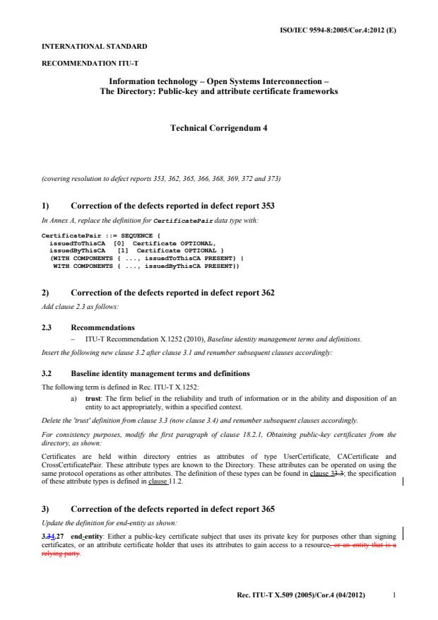 ISO/IEC 9594-8:2005/Cor 4:2012