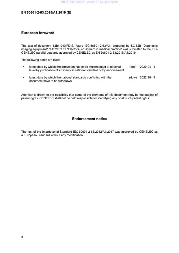 SIST EN 60601-2-63:2015/A1:2019 SIST EN 60601-2-63:2015/A1:2019 - Page 4 preview
