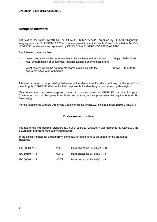 SIST EN 60601-2-65:2013/A1:2020 SIST EN 60601-2-65:2013/A1:2020 - Page 4 preview