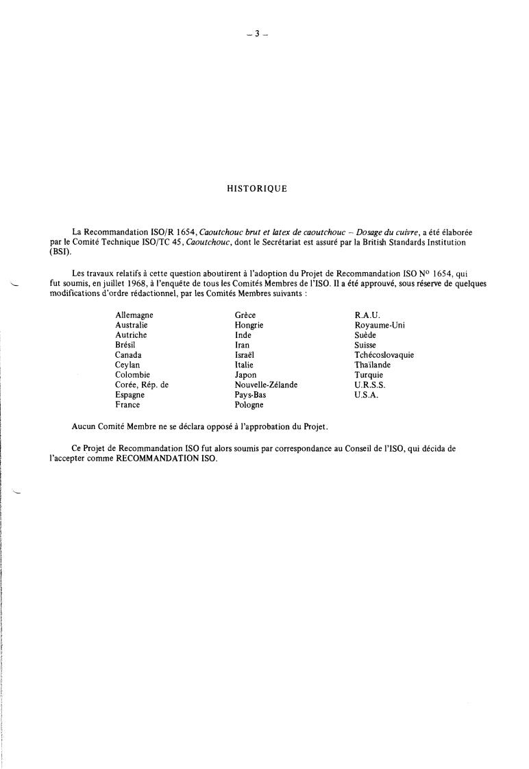 ISO/R 1654:1971 - Raw rubber and rubber latex — Determination of copper
Released:8/1/1971