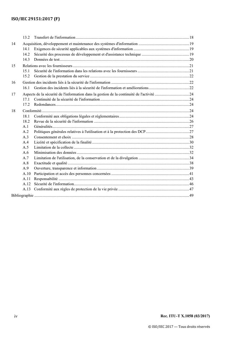 ISO/IEC 29151:2017 ISO/IEC 29151:2017 - Information technology — Security techniques — Code of practice for personally identifiable information protection
Released:5/31/2022 - Page 4 preview