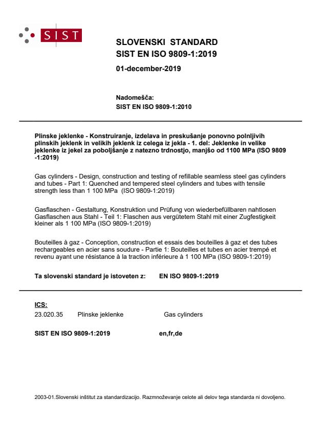 SIST EN ISO 9809-1:2019 - BARVE na PDF-str 48,49,50,51,52,53