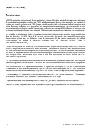 ISO 18526-1:2020 ISO 18526-1:2020 - Protection des yeux et du visage -- Méthodes d'essai - Page 4 preview